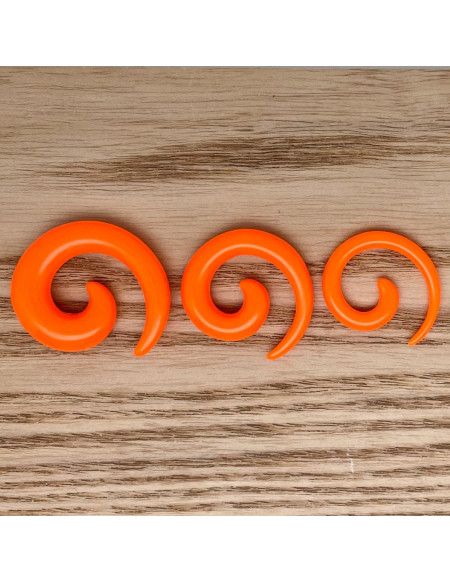 Ecarteur spirale orange 1pcs