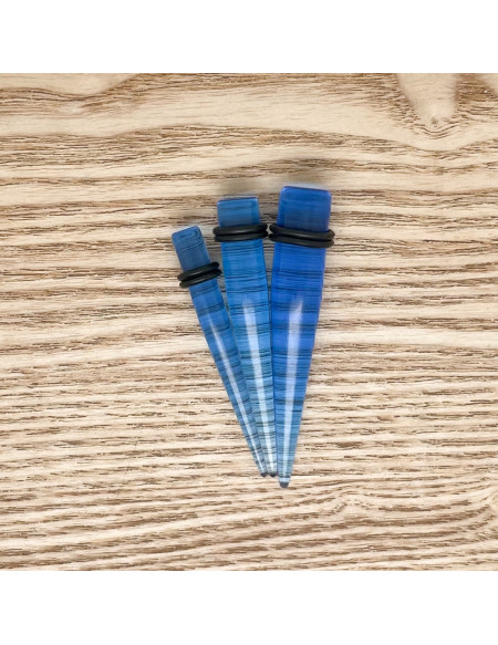 Ecarteur transparent bleu 1pcs 