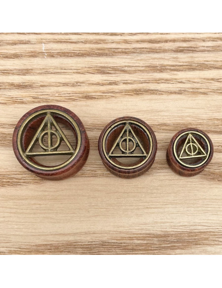 Ecarteur tunnel symbole triangle Harry Potter 1pcs 