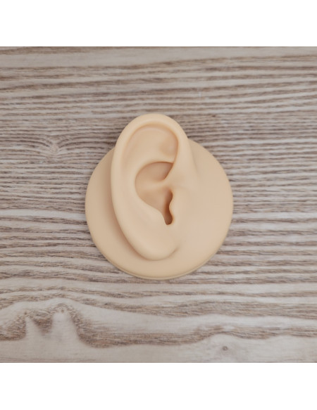 Oreille en silicone