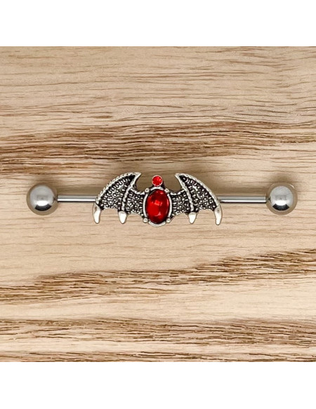 Industriel 16 argent brillant rouge 1.6/37